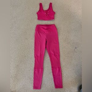 Year of Ours Pink Workout Set